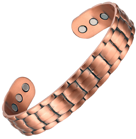 Copper link magnetic bracelets stock