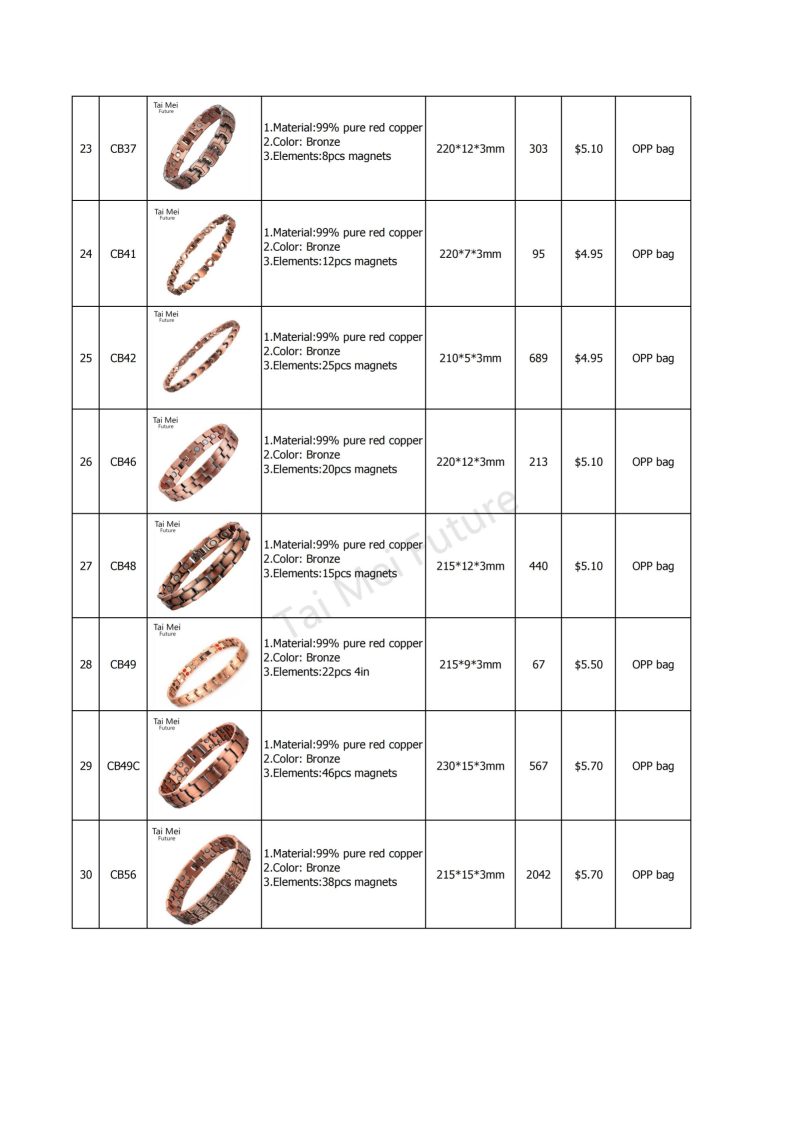 20250916 Copper magnetic bangles stock_04.jpg
